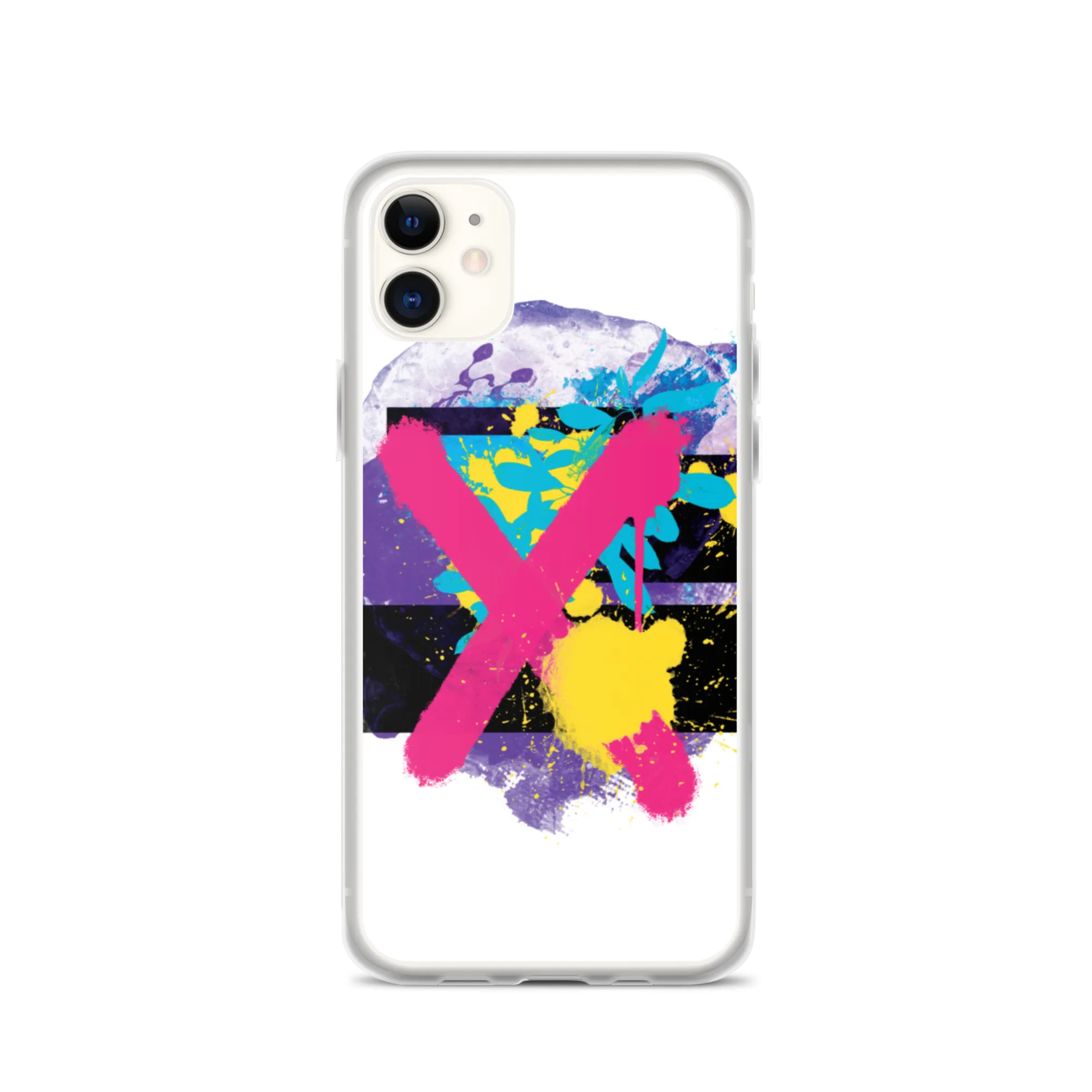 Abstract Series 01 iPhone Case White