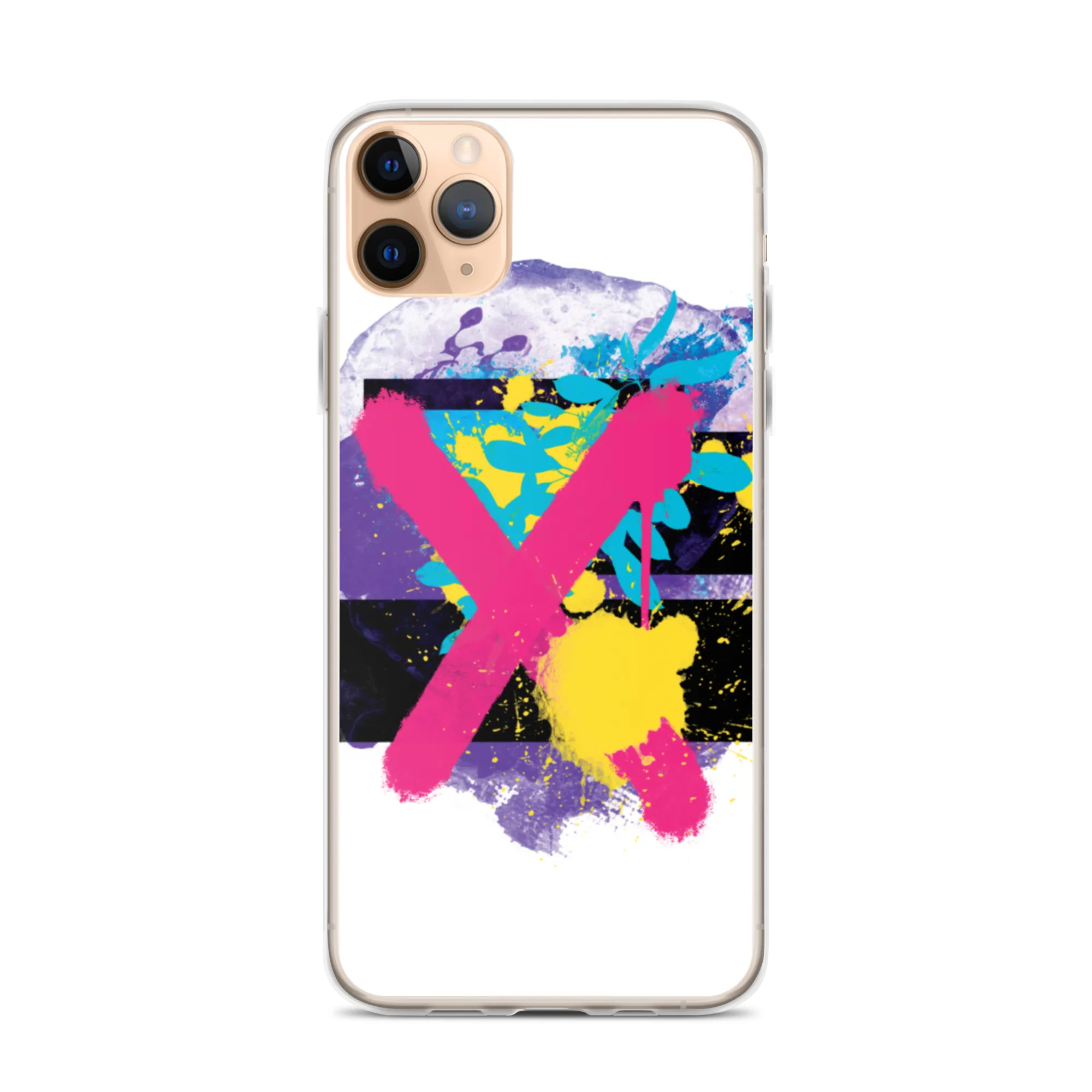 Abstract Series 01 iPhone Case White