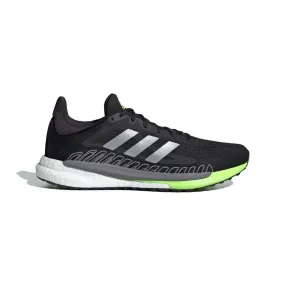 Adidas Solar Glide 3 (Men's) - Core Black/Silver Metallic/Signal Green