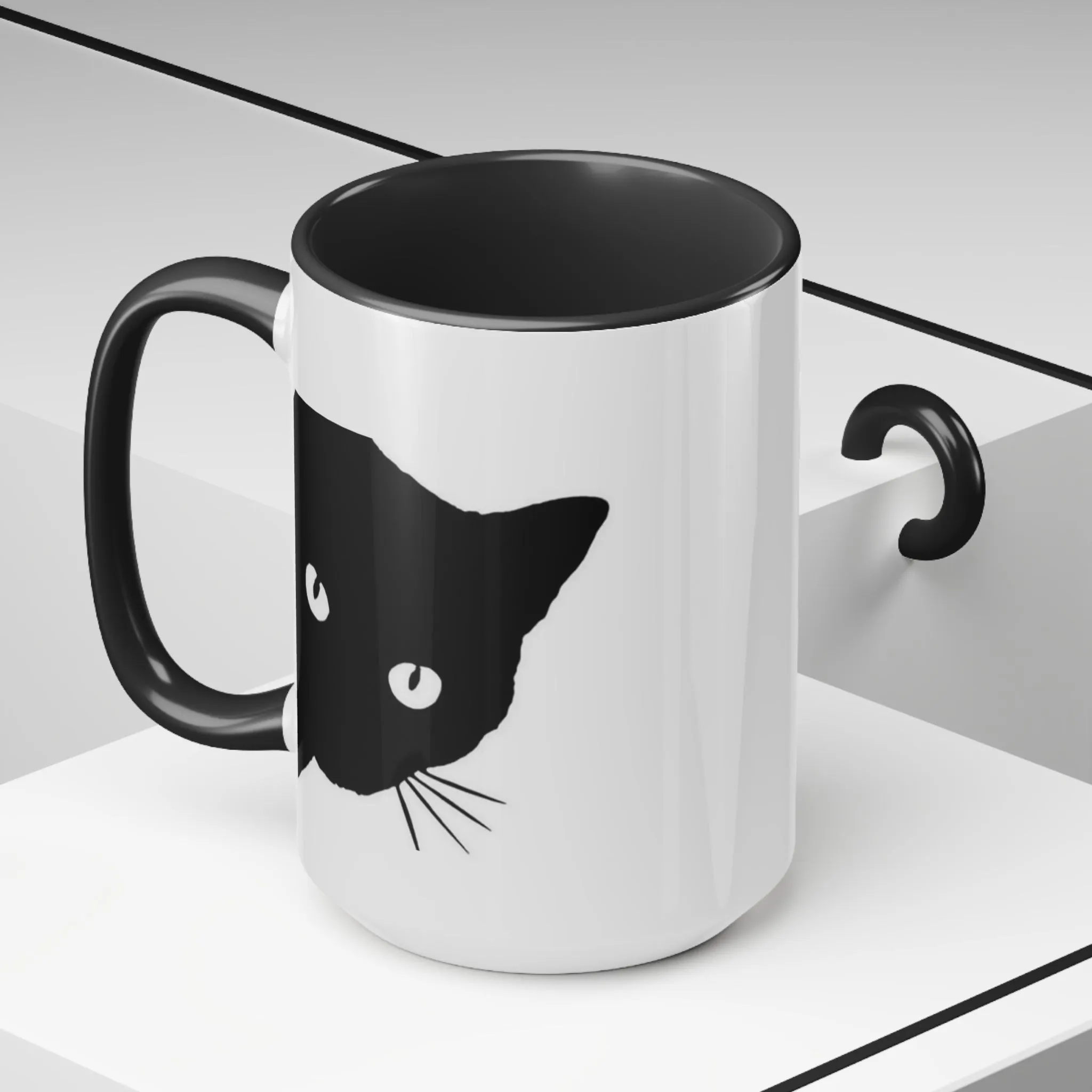 Black Cat Coffee Mug