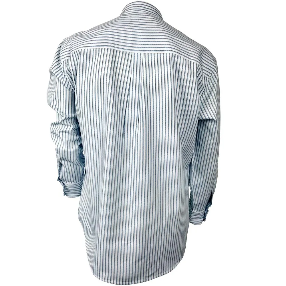 Celtic Ranchwear Blue Stripe Grandfather Shirt