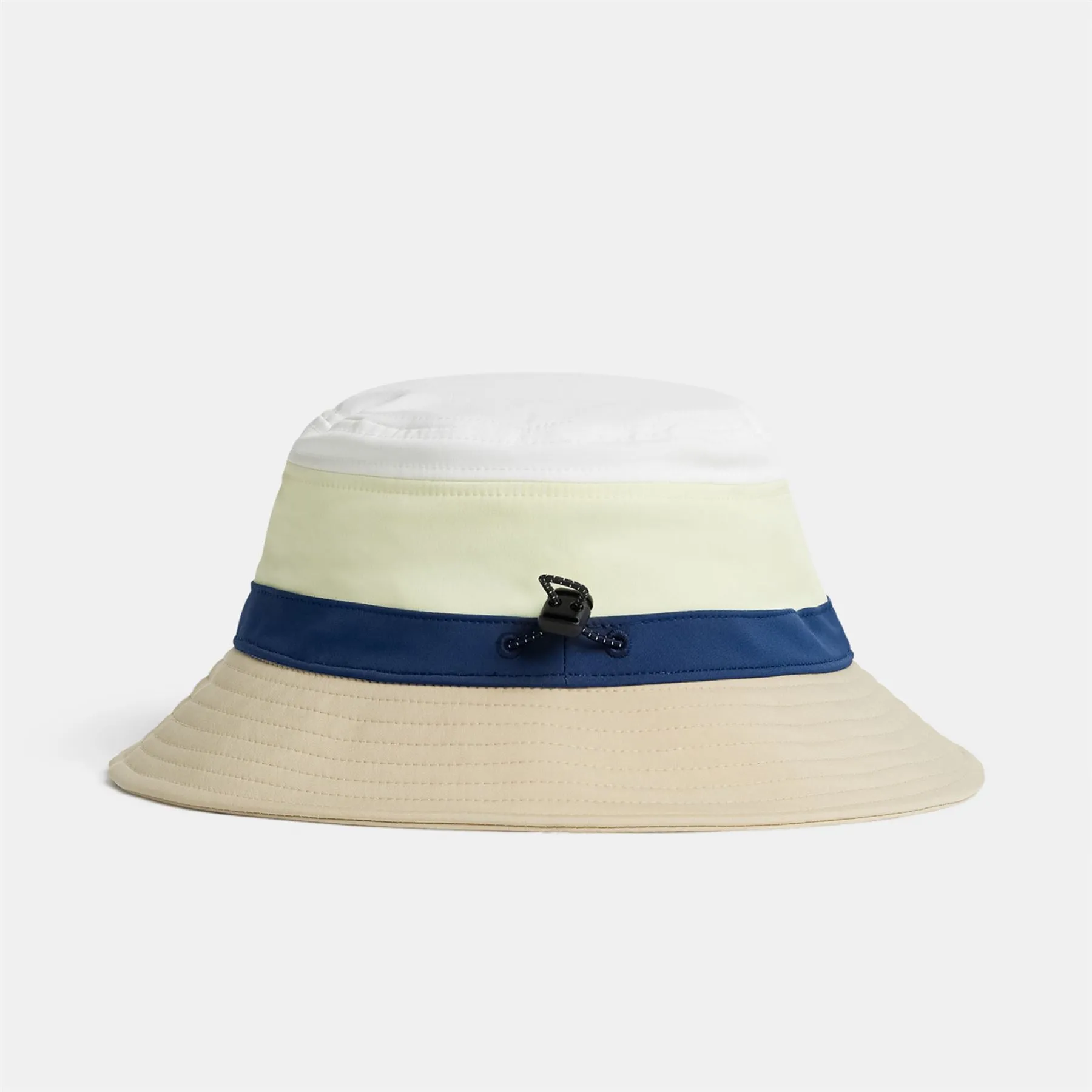 Denver Tech Stretch Stripe Bucket Hat Wax Yellow - SS24