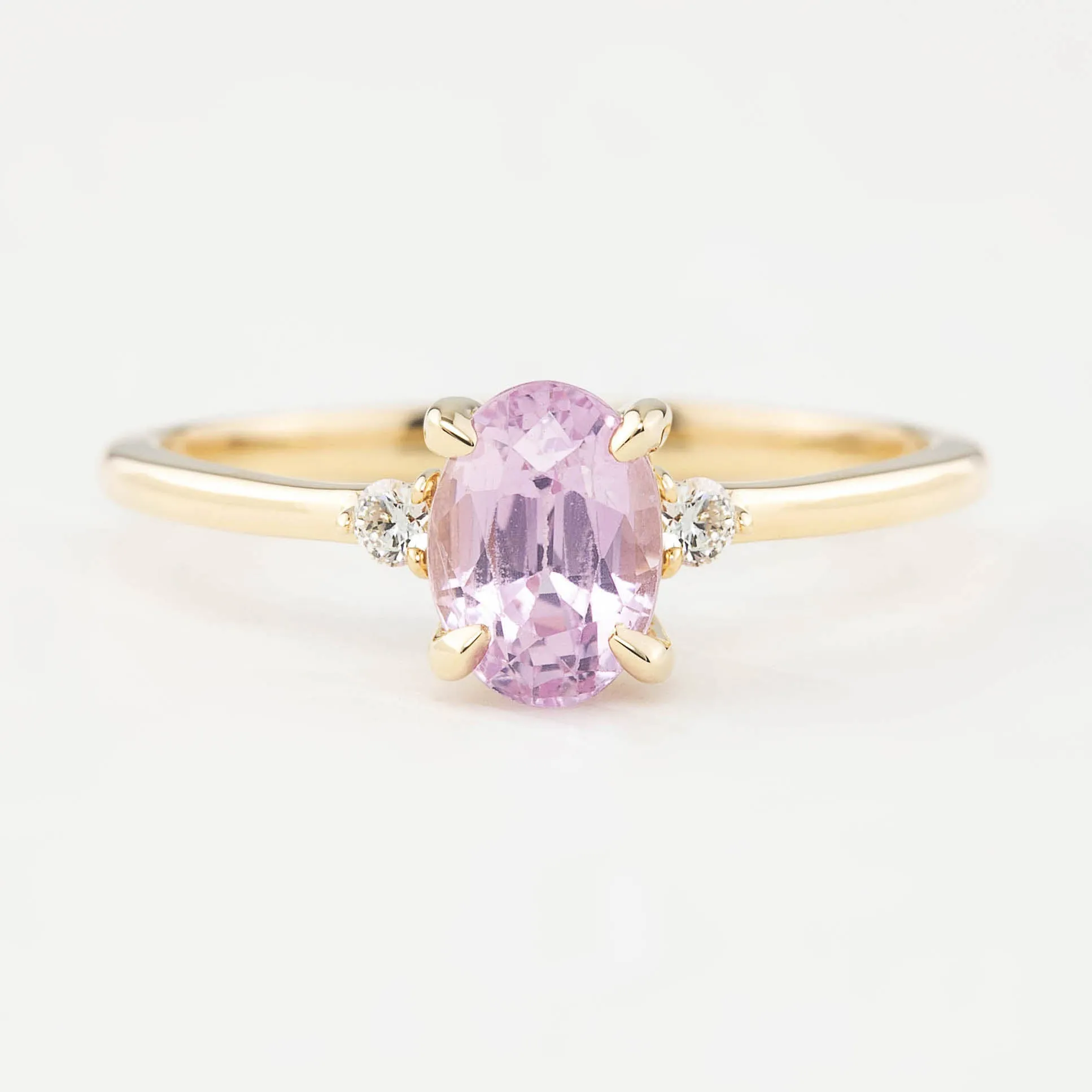 Emilie Ring - 1.38ct Light Pink Sapphire (One of a kind)