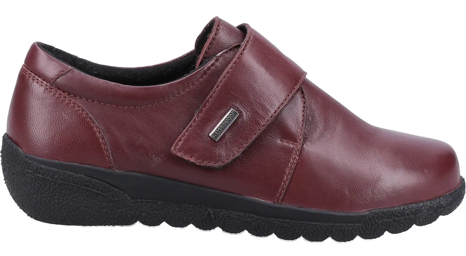 Fleet & Foster Herdwick Womens Leather Touch-Fastening Shoe