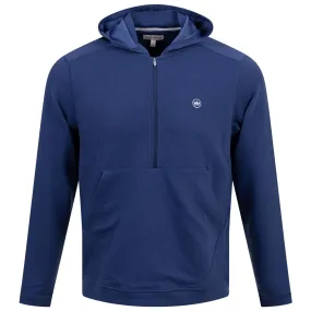 Grid Classic Fit Performance Half Zip Hoodie Sport Navy - SS24