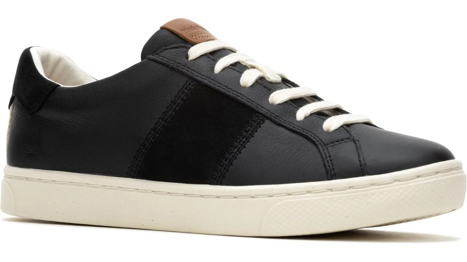 Hush Puppies The Good Low Top Womens Leather Lace Up Trainer