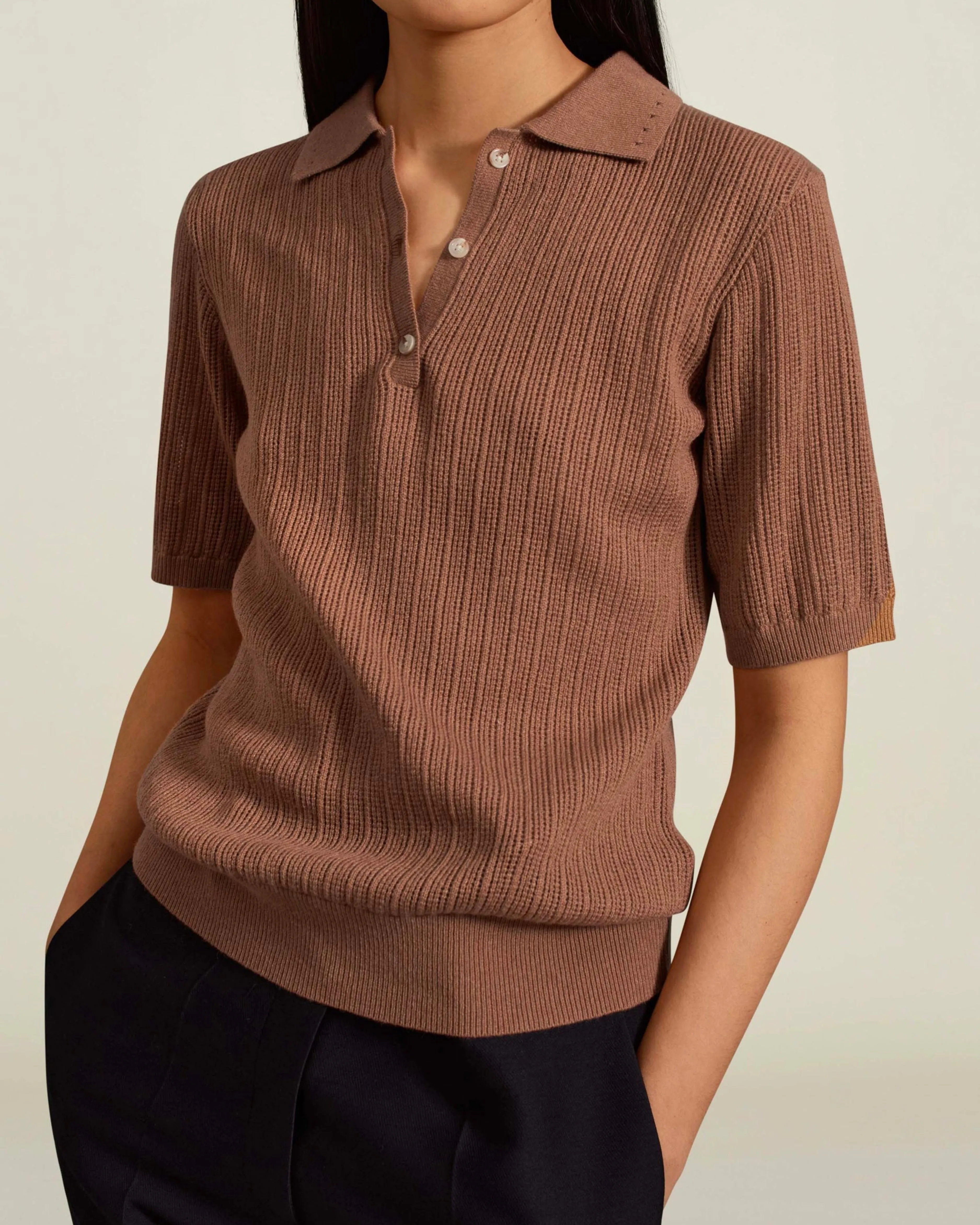 Mila Cashmere Polo