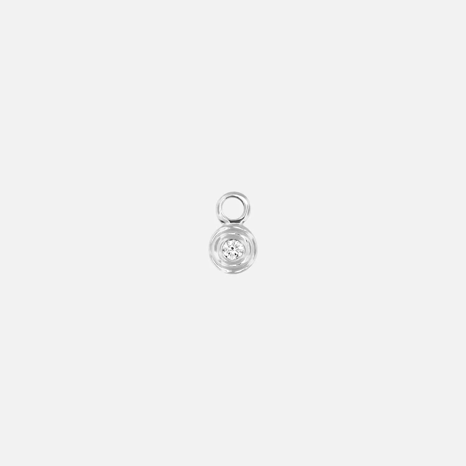 Omega 00 Charm - 14K WHITE