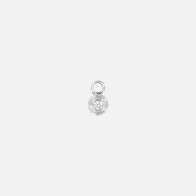 Omega 00 Charm - 14K WHITE