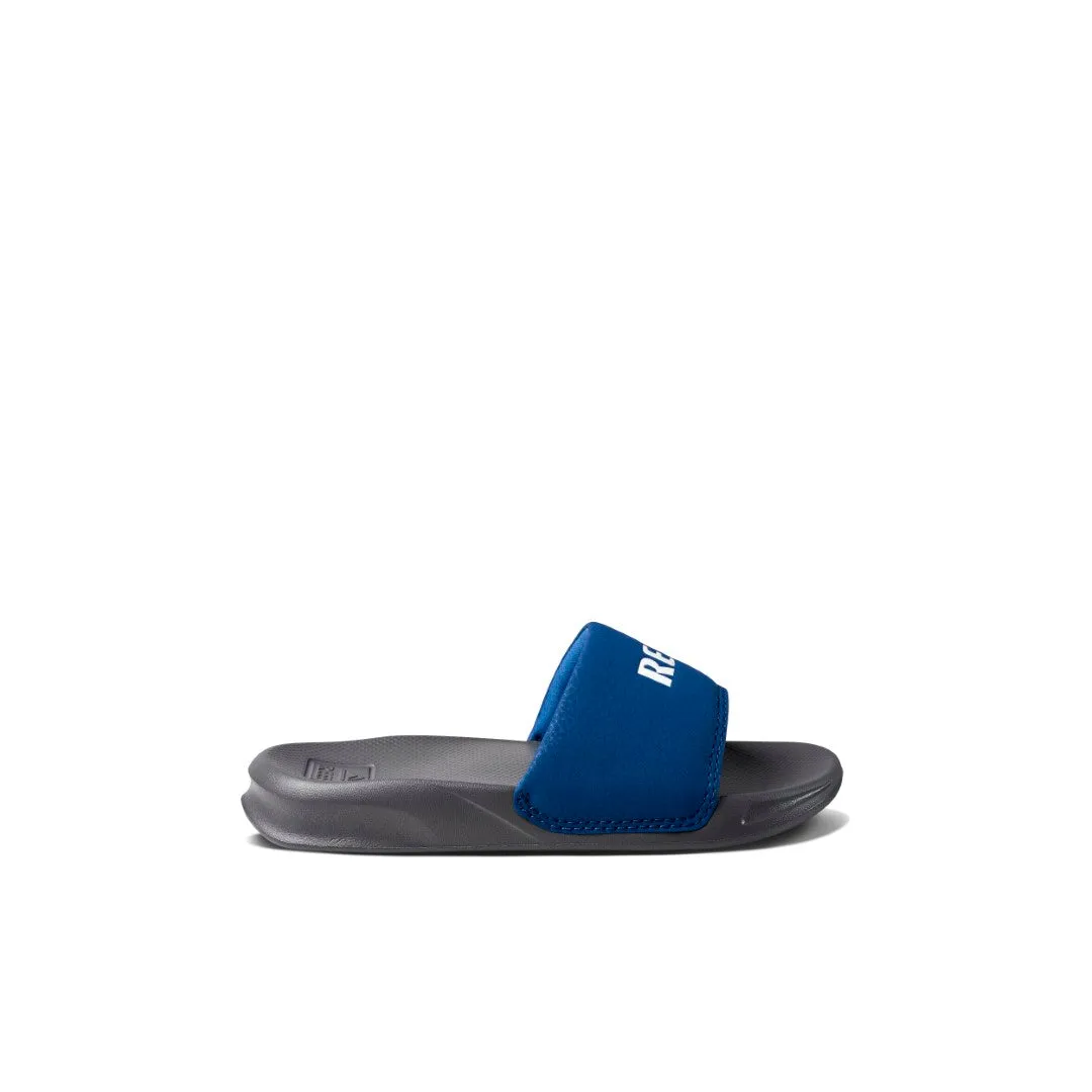 Reef Kids One Slide Reef Grey Blue   