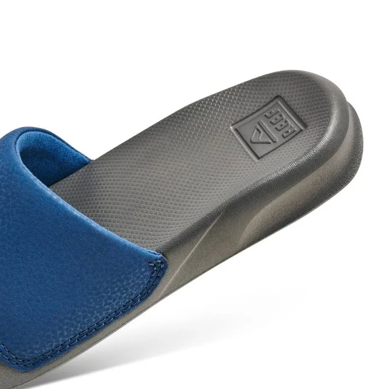 Reef Kids One Slide Reef Grey Blue   