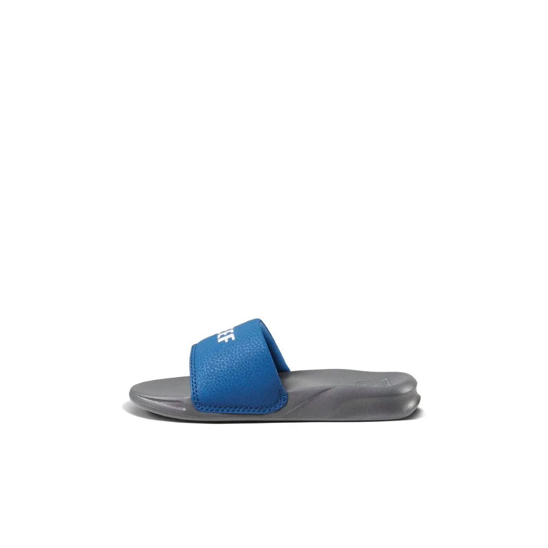 Reef Kids One Slide Reef Grey Blue   