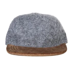 ROTOTO MOF JET CAP CORDUROY GRAY