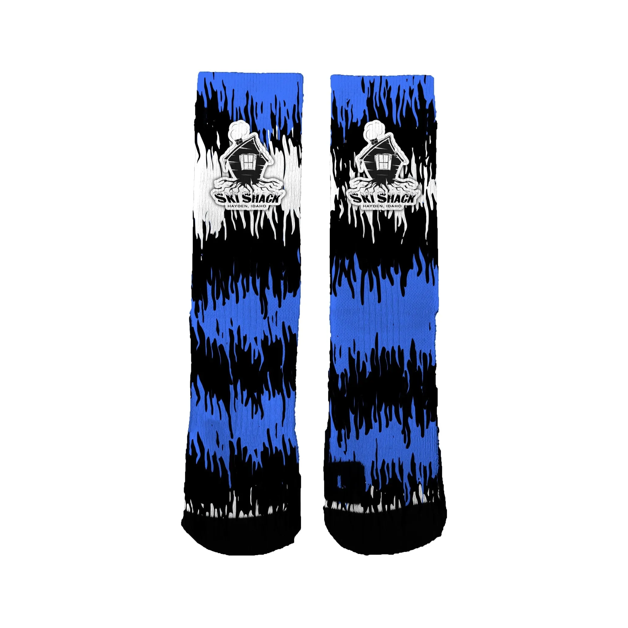 Ski Shack Scribbles Socks