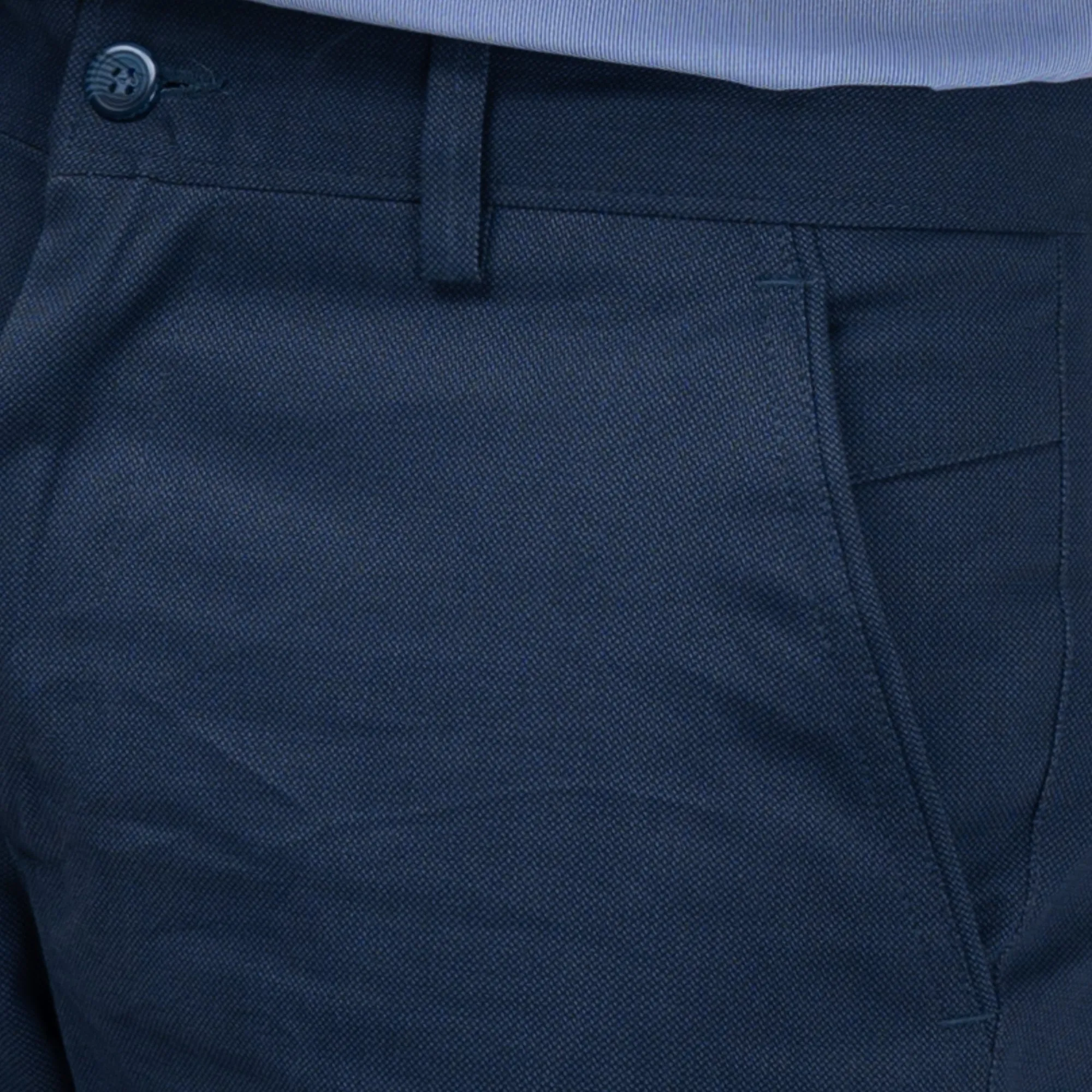 Slim Fit Navy Chinos